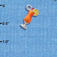 C2617+ - Tropical Drink - Orange - 3-D - Silver Charm